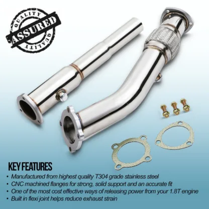 Our Gravity Performance 3″ Exhaust Decat Downpipe