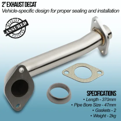 Mandrel bent and fully TIG welded for strength and durability