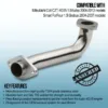 Manufactured from high quality T304 grade stainless steel