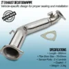 Mandrel bent and fully TIG welded for strength and durability
