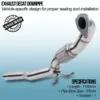 mandrel bent and fully TIG welded for strength and durability.