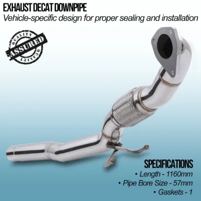 mandrel bent and fully TIG welded for strength and durability.