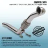 Gravity Performance decats are made to completely replace the stock catalytic converter eliminating all restrictions. Our Performance decats improve throttle response and allow for improved exhaust flow increasing power and torque.