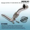 Gravity Performance decats are made to completely replace the stock catalytic converter eliminating all restrictions. Our Performance decats improve throttle response and allow for improved exhaust flow increasing power and torque.