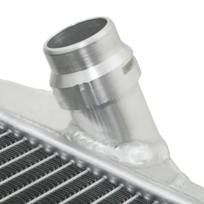 Twin channel aluminium core will achieve up to 30% more cooling capability than the standard radiator