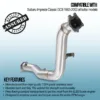 Gravity Performance decats are made to completely replace the stock catalytic converter eliminating all restrictions. Our Performance decats improve throttle response and allow for improved exhaust flow increasing power and torque.