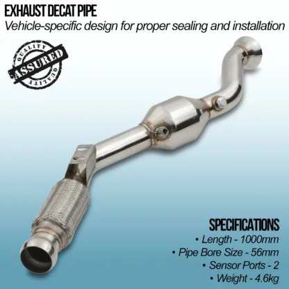 Mandrel bent and fully TIG welded for strength and durability