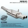 Manufactured from highest quality T304 grade stainless steel
