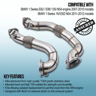 Gravity Performance decats are made to completely replace the stock catalytic converter eliminating all restrictions. Our Performance decats improve throttle response and allow for improved exhaust flow increasing power and torque.