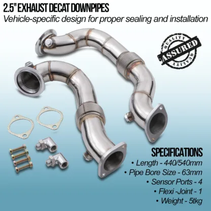 Mandrel bent and fully TIG welded for strength and durability
