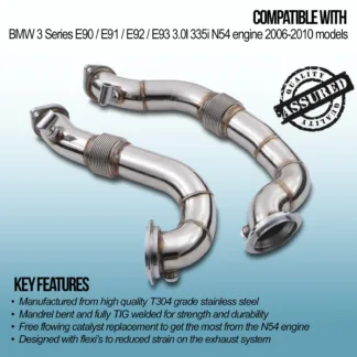 Gravity Performance decats are made to completely replace the stock catalytic converter eliminating all restrictions. Our Performance decats improve throttle response and allow for improved exhaust flow increasing power and torque.