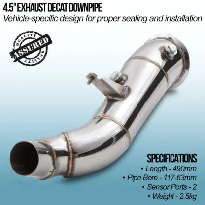 Mandrel bent and fully TIG welded for strength and durability