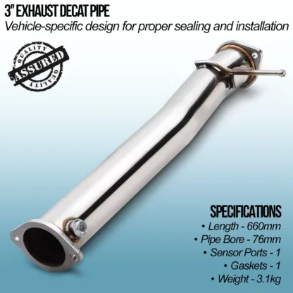 Mandrel bent and fully TIG welded for strength and durability