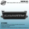 Durable bar-and-plate core for superior durability and performance