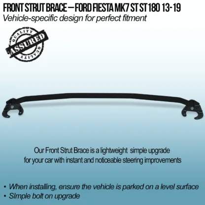Designed to reduce chassis flex to improve steering response and stability