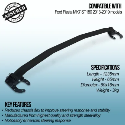 Manufactured from highest quality and strength steel / alloy to help reduce weight without compromising strength