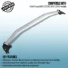 Manufactured from highest quality and strength alloy/steel to help reduce weight without compromising strength