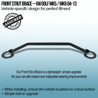 where there would otherwise be flex. All of our braces mount to OEM fixings making installation smooth and quick.