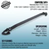 Gravity Performance Strut Braces solidly mount two parts of your car together