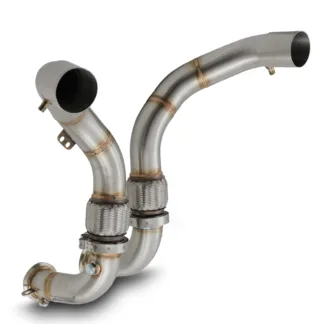 Gravity Performance decats instantly increase power by allowing exhaust gasses to exit the vehicle quicker. Our decats are designed to be direct replacements for the OEM catalytic converter