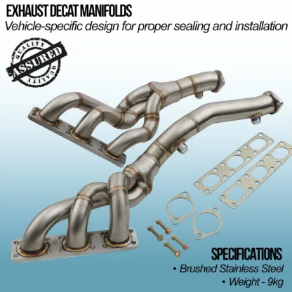 ensuring smooth installation every time. Our manifolds improve the collection of gasses from the cylinder heads