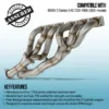 Gravity Performance Manifolds are designed to be direct replacements for OEM manifolds