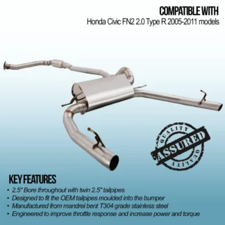 Gravity Performance Exhaust Systems are designed in house to fit OEM mounting points for perfect fitment to your vehicle. Our Gravity Performance Exhausts greatly enhances the sound with a captivating exhaust note while also increasing performance.