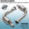 increasing power and torque.