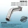 Manufactured from highest quality T304 grade stainless steel