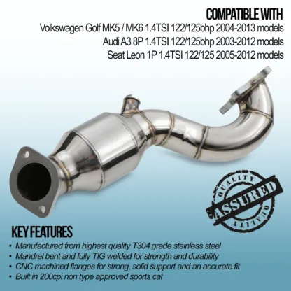 Manufactured from highest quality T304 grade stainless steel