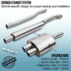 A free flowing exhaust is a great way to get the best out of the 1.6L Turbo