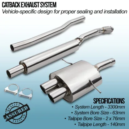 A free flowing exhaust is a great way to get the best out of the 1.6L Turbo