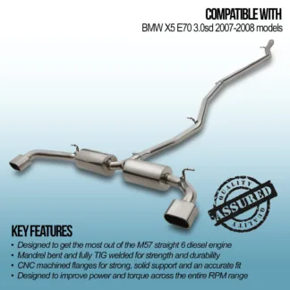 Designed to get the most out of the M57 straight 6 diesel engine