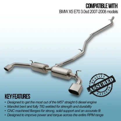 Designed to get the most out of the M57 straight 6 diesel engine