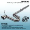 Manufactured from highest quality T304 grade stainless steel