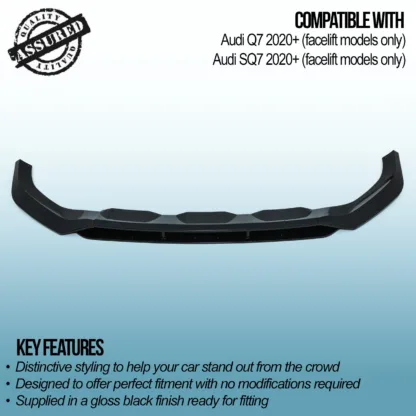 with seamless fitment onto the OEM bumper. Our splitters enhance the front end of your vehicle with a lower