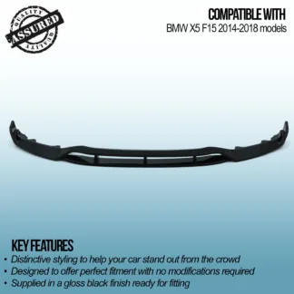 Gravity Performance front splitters are designed to provide a quick and easy upgrade