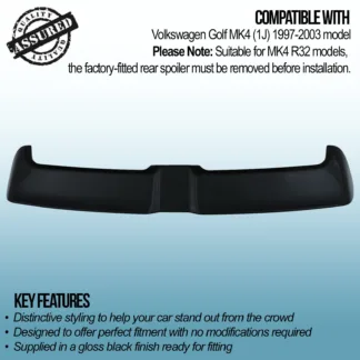 Add style and aerodynamic performance with a Gravity Performance rear spoiler. Transform the look and profile of your car