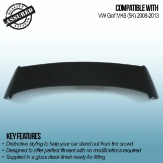 Add style and aerodynamic performance with a Gravity Performance rear spoiler. Transform the look and profile of your car