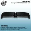 with streamlined designs that greatly improve your car's overall aesthetics.