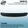 with streamlined designs that greatly improve your car's overall aesthetics.