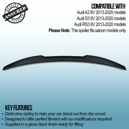 Add style and aerodynamic performance with a Gravity Performance rear spoiler. Transform the look and profile of your car