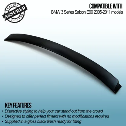 Add style and aerodynamic performance with a Gravity Performance rear spoiler. Transform the look and profile of your car