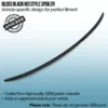 with streamlined designs that greatly improve your car's appearance & can provide an increase in aerodynamic efficiency.