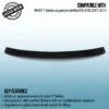 Add style and aerodynamic performance with a Gravity Performance rear spoiler. Transform the look and profile of your car