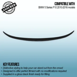 Add style and aerodynamic performance with an our rear spoiler. Transform the look and profile of your car