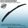 with streamlined designs that greatly improve your car's appearance & can provide an increase in aerodynamic efficiency.