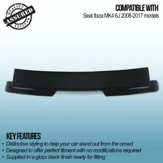 Add style and aerodynamic performance with a Gravity Performance rear spoiler. Transform the look and profile of your car