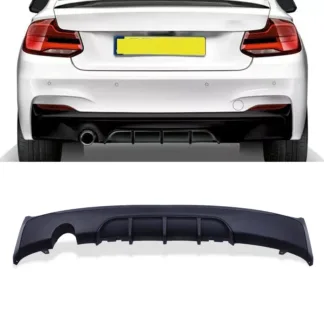 Gravity Performance rear diffusers are the perfect aesthetic upgrade to the rear end of your 2 Series