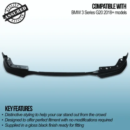 Gravity Performance front splitters give your car enhanced aerodynamics and styling cues. Our Gravity Performance front lips are designed to fit directly onto your OEM front bumper.